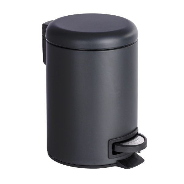 Papelera baño redonda con pedal