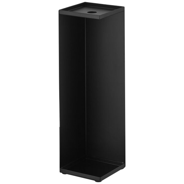 Toilet paper roll holder with concealed storage and display - Image 4