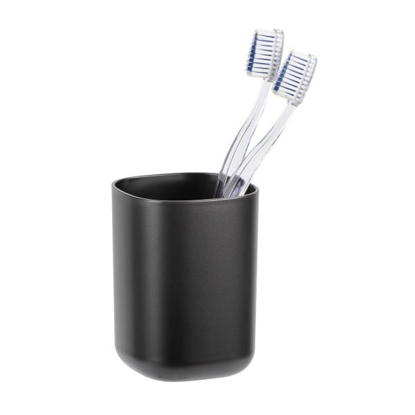 Vaso portacepillos cuadrado