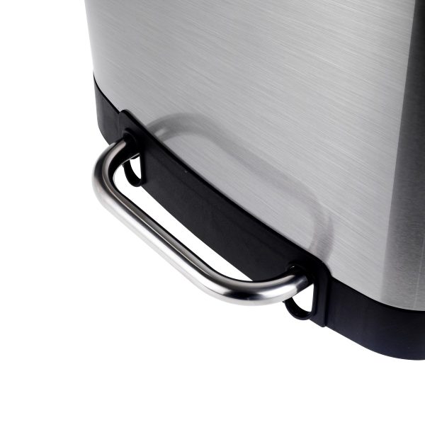 Cubo de pedal Easy Close de acero inoxidable 30 l - Imagen 2