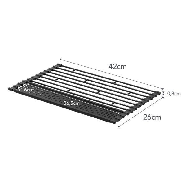 Escurreplatos sobre el fregadero; multiusos y  plegable - Imagen 10