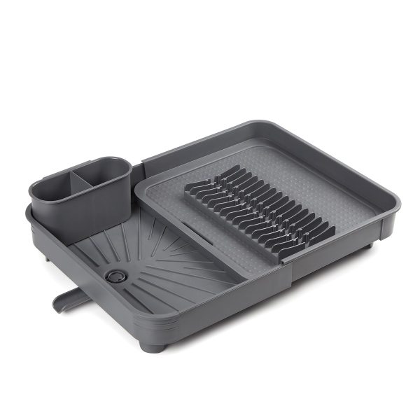 Escurreplatos extensible con boquilla orientable