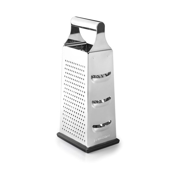 Rallador de 4 caras XL de acero inoxidable