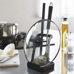 Multipurpose holder for ladles and lids