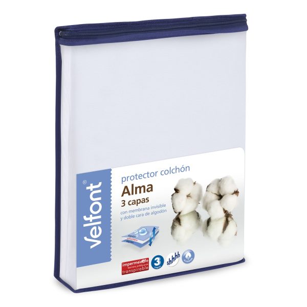 Protector de colchón Alma 3 capas impermeable - Imagen 2