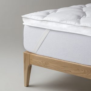 Extra comfort topper 1,000 g microfiber filled with Neotherm® fiber.