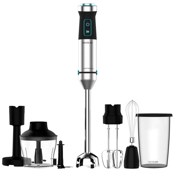Batidora de mano Power TitanBlack 1500 XL Perfect Cream&Crush