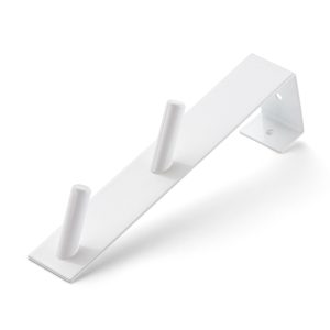 Colgador sobre puerta con 2 ganchos