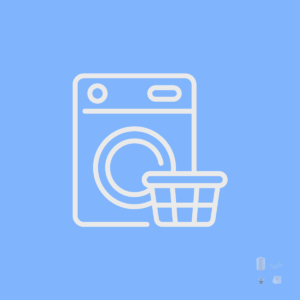 Laundry kit with essential accessories for washing and hanging clothes