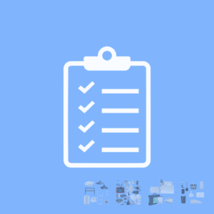 Complete Just MUV kit to equip a home with kitchen, bathroom, laundry, and bedding