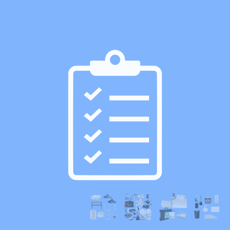 Kit Just MUV completo para equipar una vivienda con cocina, baño, colada y ropa de cama