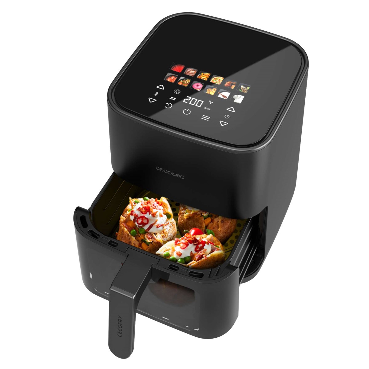 Freidora sin aceite Cecofry&Grill Duoheat 4000 Airfryer- 4 l - Imagen 2